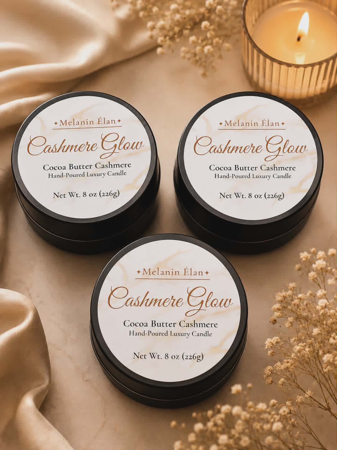 Cashmere Glow Massage Candle
