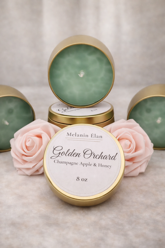 Golden Orchard Massage Candle