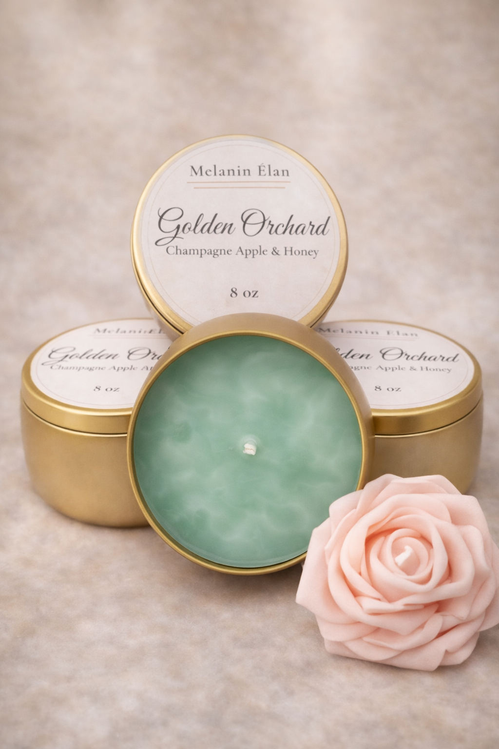 Golden Orchard Massage Candle