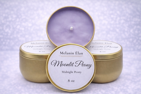 Moonlit Peony Massage Candle